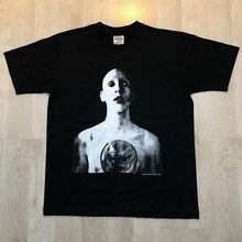 Marilyn Manson玛丽莲曼森美式复古纯棉印花短袖vtg高街暗黑风T恤
