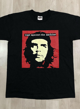Rage Against The Machine反抗机器乐队摇滚欧美复古潮牌短袖T恤