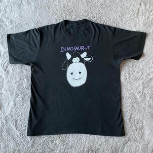 美式复古Dinosaur Jr恐龙二世摇滚乐队VTG高街潮牌重磅棉短袖t恤