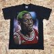 街头嘻哈vintage复古短袖 Dennis Rodman罗德曼大虫美式 男女T恤棉