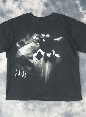 美式复古碎南瓜乐队The Smashing Pumpkins短袖T恤Vintage adore