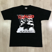 Rancid恶臭合唱团流行朋克短袖 欧美复古vintage高街潮牌重磅棉T恤