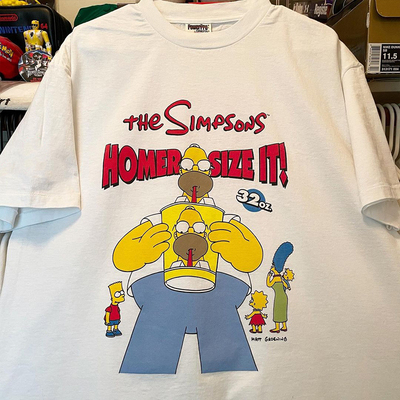 辛普森一家短袖美式休闲卡通T恤