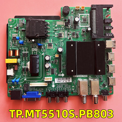 原装液晶网络电视三合一电源板主板TP.MT5510S.PB803实拍现货