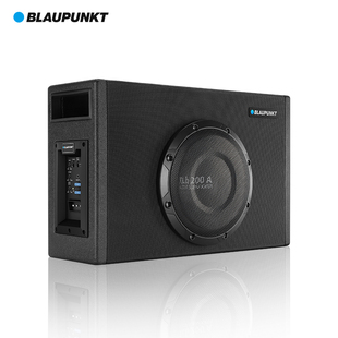 汽车音响有源木箱低音炮XLb 200 BLAUPUNKT 德国蓝宝