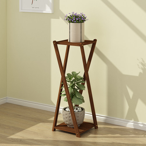 花架子全实木多层室内轻奢置物架