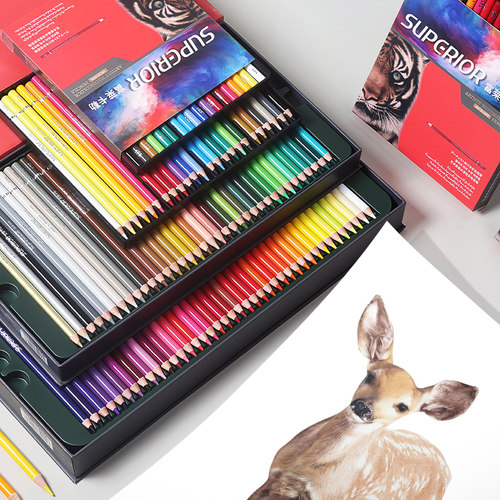 秀普富莱卡勒水溶性彩铅彩色铅笔