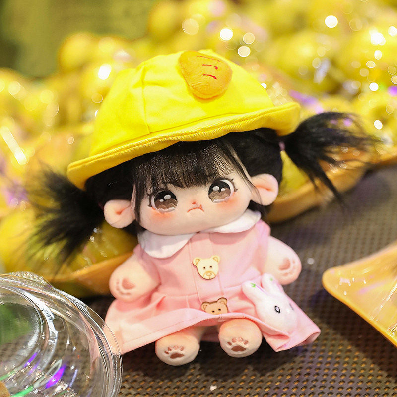 love精品棉花娃娃女现货小泪包无属性20厘米娃娃儿童玩偶可爱呆萌