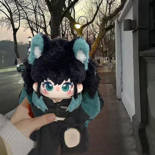 鬼灭之刃时透无一郎20cm娃娃