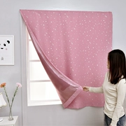 Miễn phí đấm ma thuật cho thuê phòng màn màn hoàn thành hiện đại đơn giản sàn phẳng dán rèm vải tùy chỉnh - Phụ kiện rèm cửa