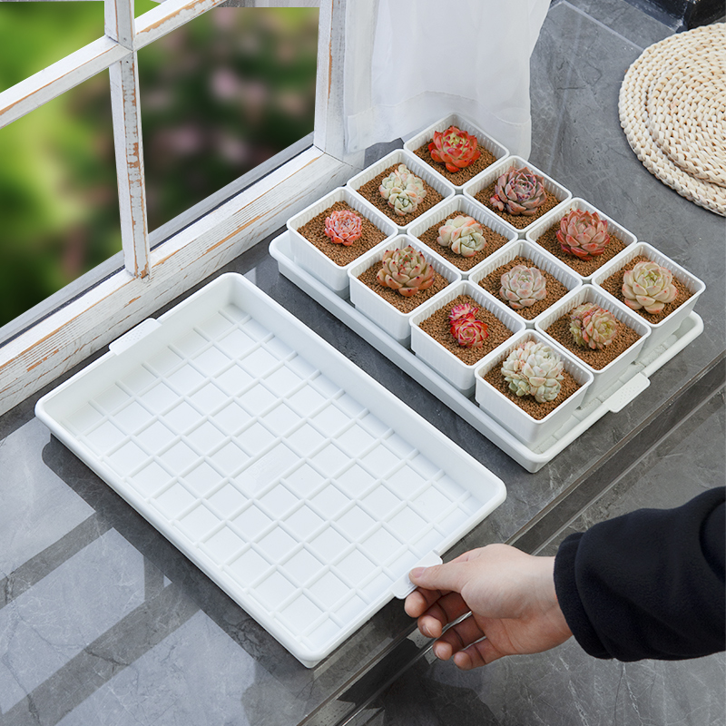 长方形花盆托盘接水盘塑料