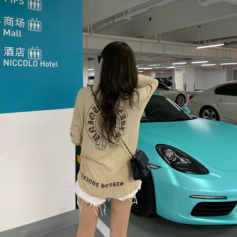 ins网红长袖罩衫防晒衣韩版夏t恤券后108.00元