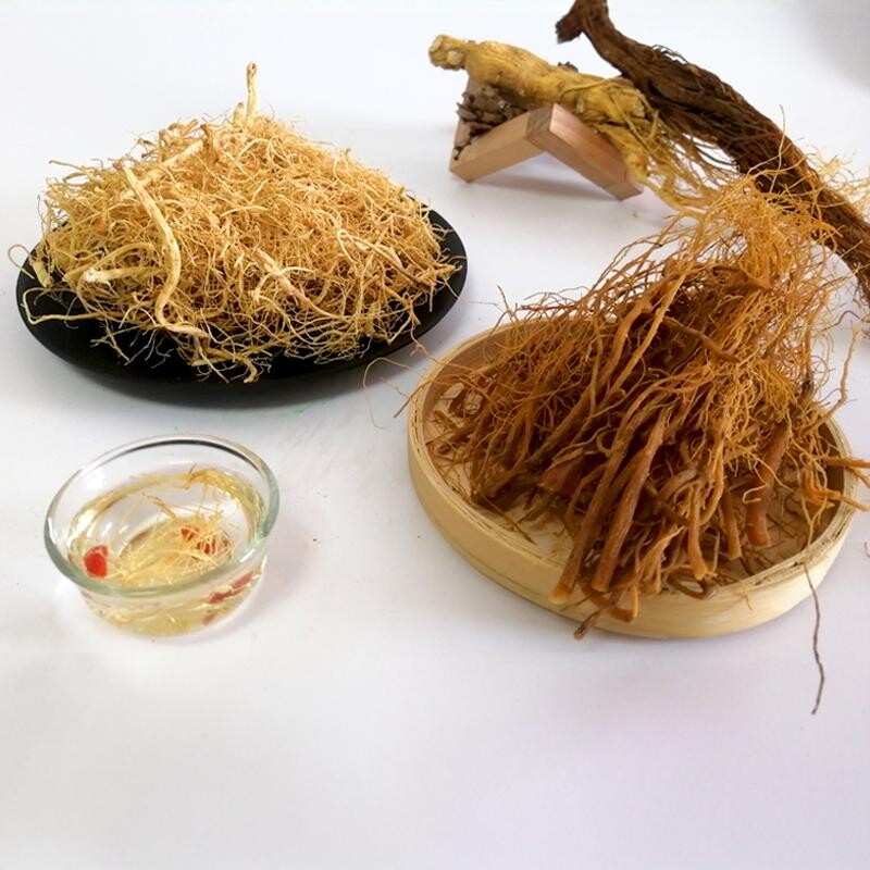 人参须红参须西洋参须长白山无加糖干参须根可打粉泡茶煲