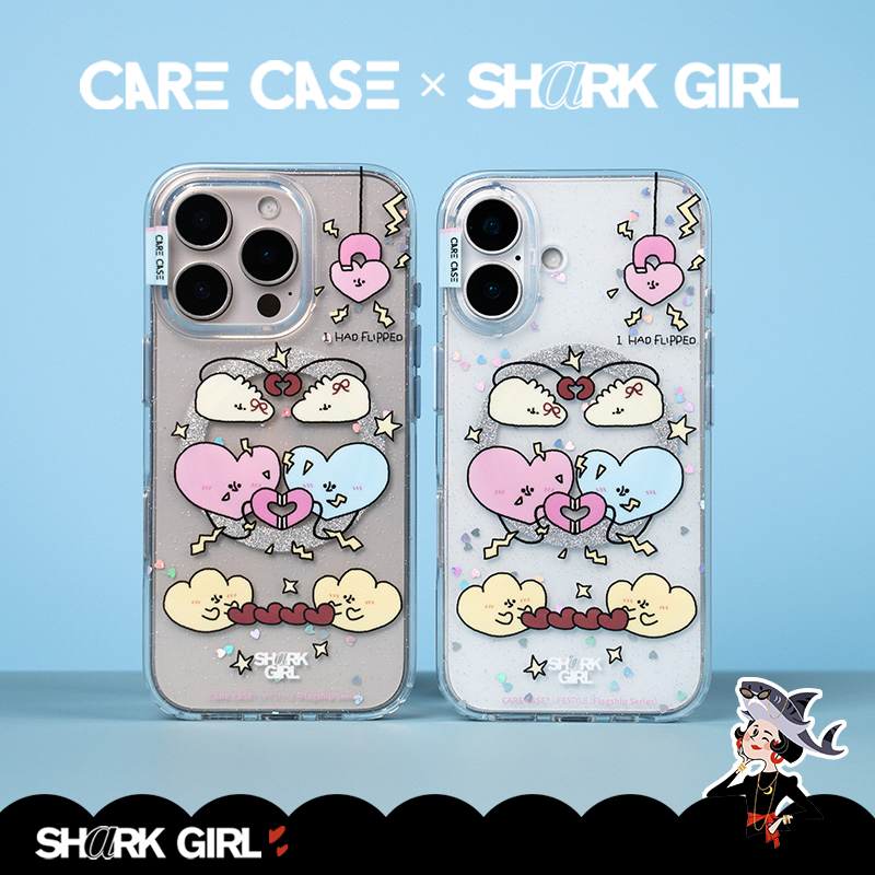 CARECASE爱心磁锁磁吸手机壳