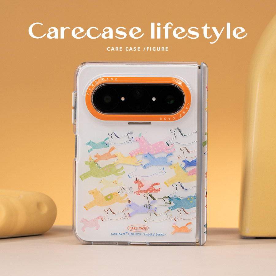 CARECASE插画彩色小马手机壳图片