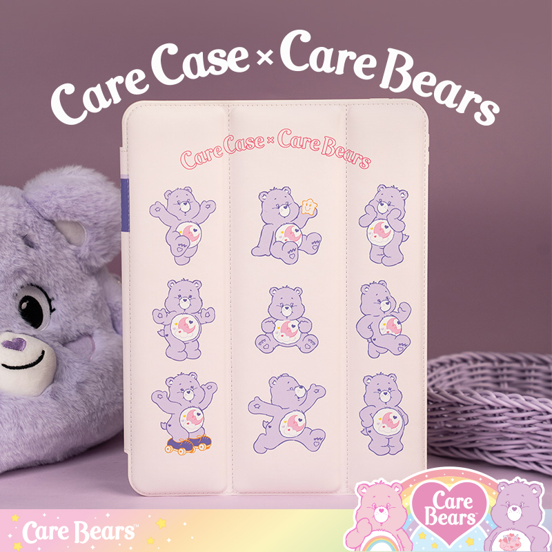 CARECASE x CareBears联名 香甜美梦熊羽绒服iPad壳 可爱 原创设计 适用于苹果iPad Pro10.2英寸11寸12.9寸