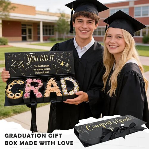 跨境畅销Graduation Gift Box 2026亚马逊2026毕业礼物盒纸板盒