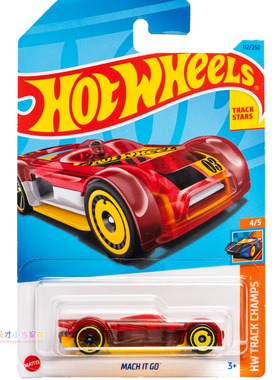 112号 MACH IT GO 红色 风火轮 MUSCLE MANIA系列23L