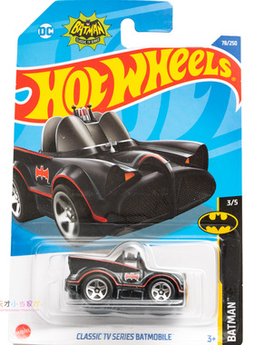 22年78号 CLASS TV SERIES BATMOBILE Q版蝙蝠侠 黑色风火轮