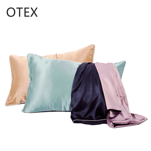 OTEX100%环保桑蚕丝枕套简约