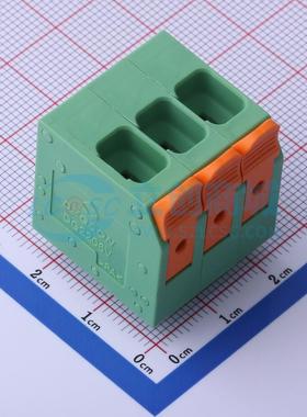 插拔式接线端子 DG2206V-7.5-DA-03P-14-00A(H)  7.5mm(交错脚)