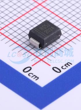 快恢复/高效率二极管 RS5JB SMB 600V 5A 晶导微电子 电子元器件