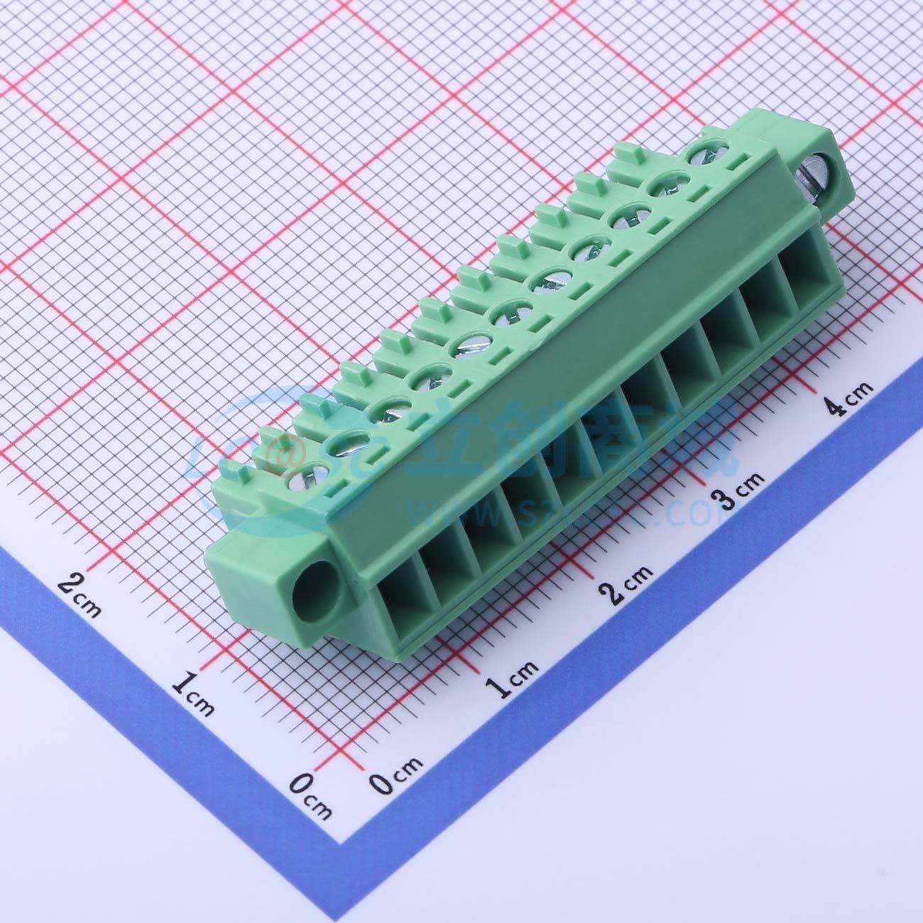 插拔式接线端子 DB2EKM-3.5-11P-GN-S P=3.5mm 插头 1x11P 原装,电子元器件市场,连接器,淘宝优惠券,粉丝福利购,淘宝优惠卷