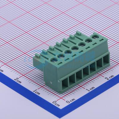 插拔式接线端子 JL15EDGK-35007G01 P=3.5mm 插头 1x7P 原装正品