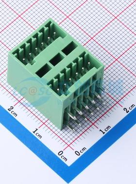 插拔式接线端子 KF2EDGRH-2.5-2*6P 插件,P=2.5mm 电子元器件配单