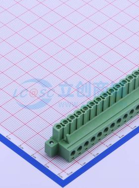 插拔式接线端子 WJ2EDGKM-5.08-14P P=5.08mm 插头 1x14P 原装