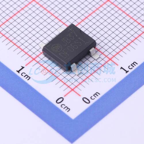 整流桥 DF06S1 SMD-4P 600V 1A onsemi(安森美) 电子元器件配单