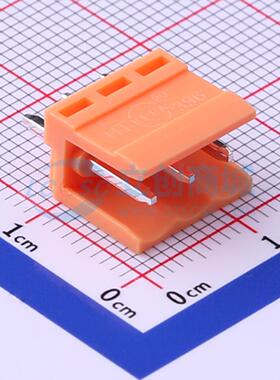 插拔式接线端子 HT396V-3.96-3P  3.96mm 板端/插座-开口 1x3P