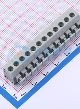 5只起 弹簧式接线端子 MX235-5.0-12P-GY01-Cu-A 插件P=5.0mm 12P