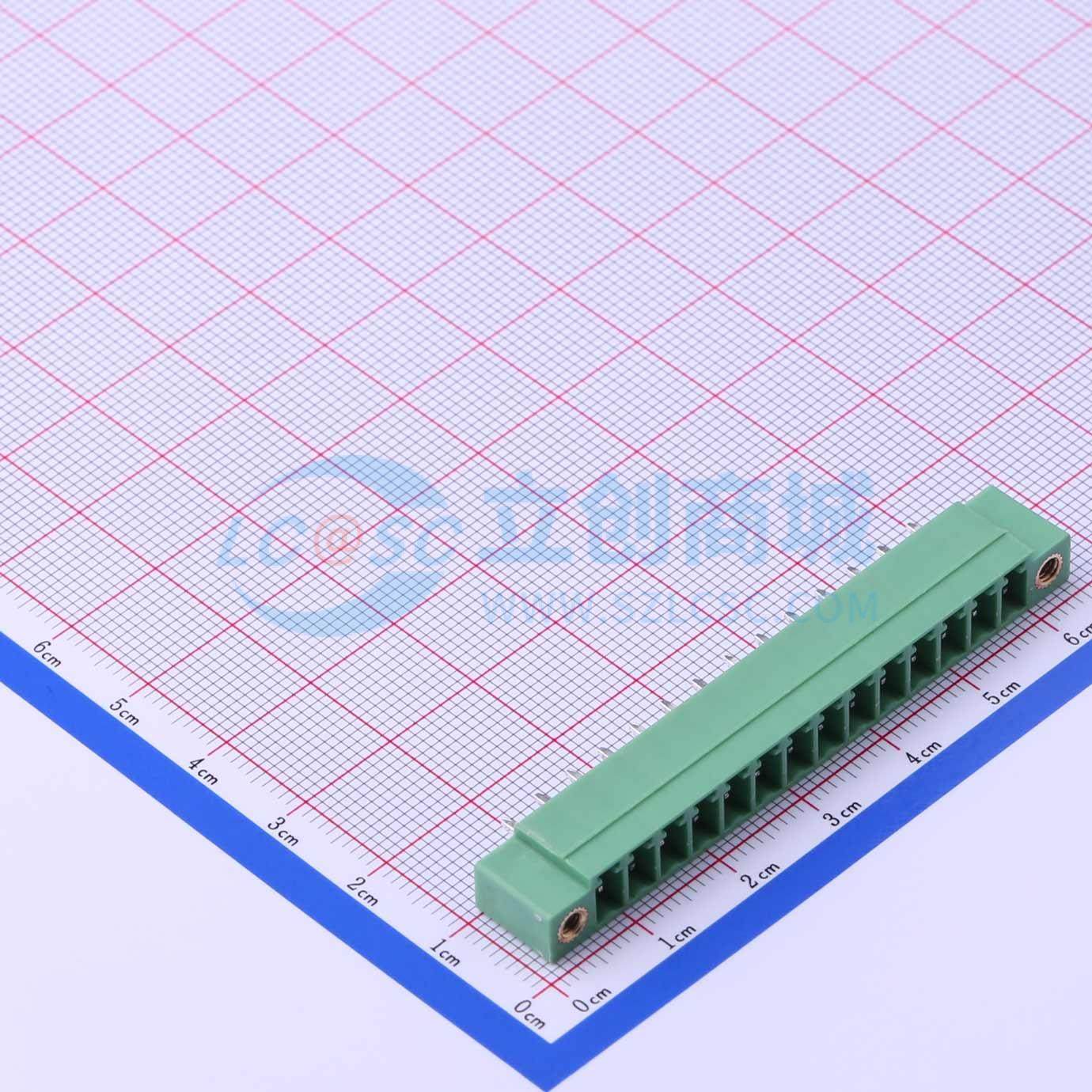插拔式接线端子 DB2EVM-3.81-14P-GN  3.81mm 板端/插座-闭口 1x1,电子元器件市场,连接器,淘宝优惠券,粉丝福利购,淘宝优惠卷