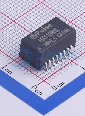 网口变压器 HX1198NLT SMD,12.7x7.1mm 原装正品 电子元器件配单