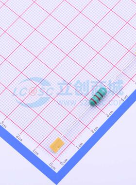 色环电感 CKL0412*220uH/K-CCA (HF) 插件,D4.5xL12.7mm 220uH ±