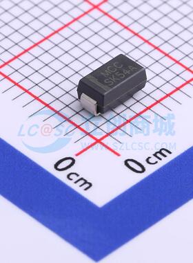 肖特基二极管 SK54A-LTP SMA(DO-214AC) 40V 5A MCC(美微科) 原装