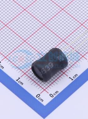 色环电感 SH.0810.102KT00 插件,D10xL13mm 1mH ±10%