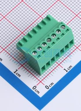 插拔式接线端子 MX2EDGK-2.54-07P-GN01-Cu-Y-A P=2.54mm 原装