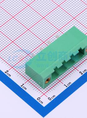 插拔式接线端子 MX2EDGVM-5.08-04P-GN01-Cu-A  5.08mm 1x4P