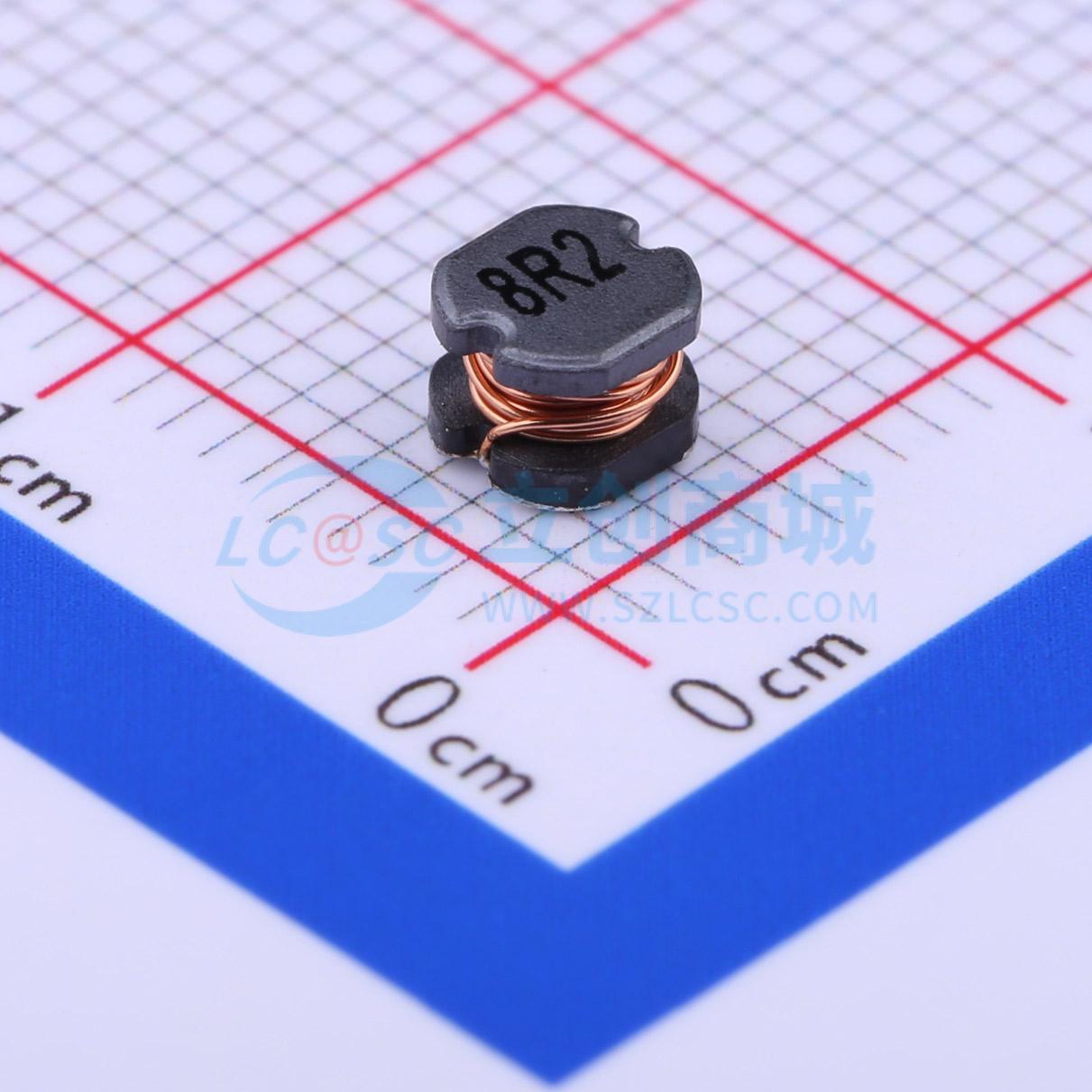 功率电感 SMTDR43-8R2M SMD,4x4.5mm 8.2uH ±20% 840mA 原装