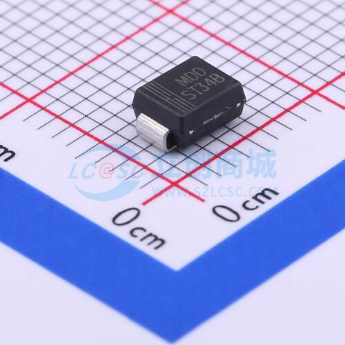 肖特基二极管 ST34B SMB 40V 3A MDD(辰达半导体) 电子元器件配单