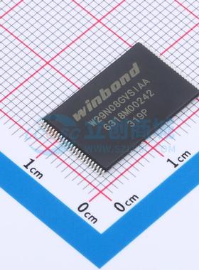 NAND FLASH W29N08GVSIAA TSOPI-48 原装正品 电子元器件配单