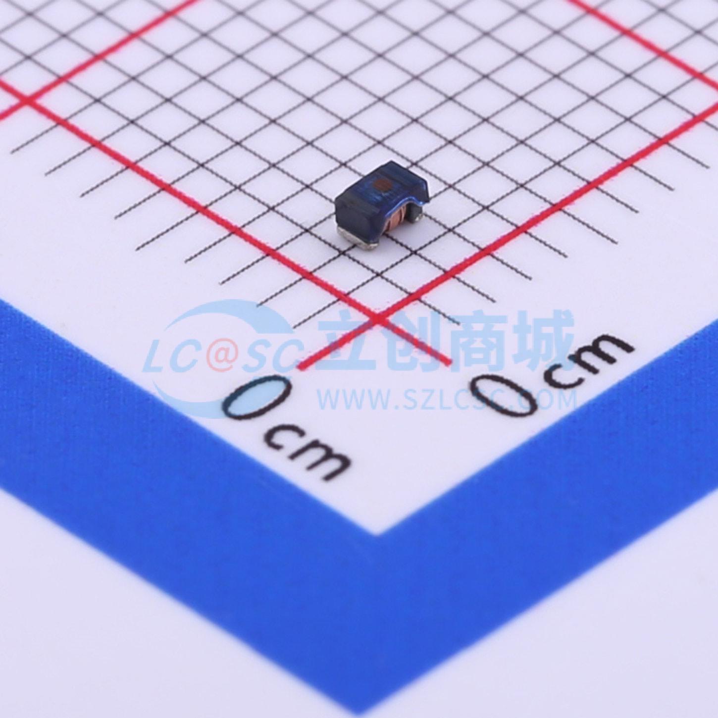 贴片电感 SLC1608F100KTT SMD,1.2x1.8mm 10uH ±10% 280mA 1.85