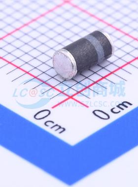 通用二极管 DL4004-13-F MELF 400V 1A DIODES(美台) 电子元器件