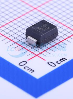 通用二极管 S1DB-13-F SMB(DO-214AA) 200V 1A DIODES(美台) 原装