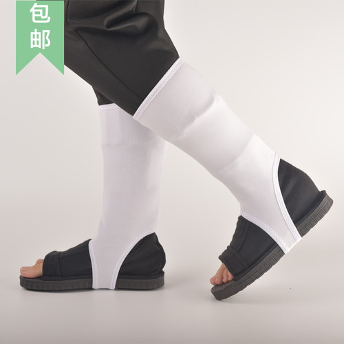 晓组织cos鞋子两用鞋木叶鞋