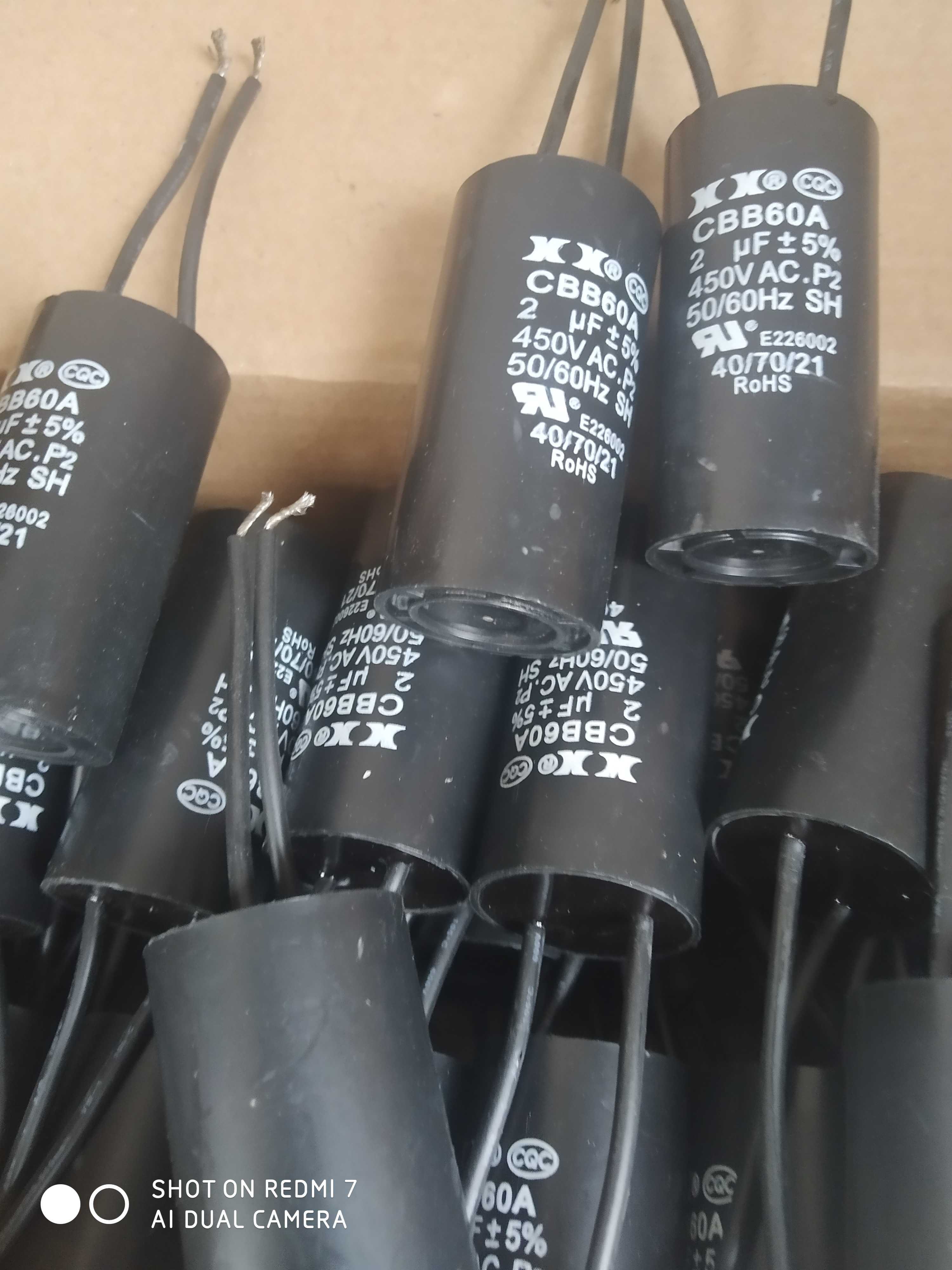 CBB60A1.8uf450vAC2uf450vAC吊风扇电容中央空调风机电容马达电容