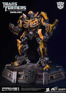 雕像 Bumblebee P1S Prime 限量 Studio 大黄蜂 变形金刚3