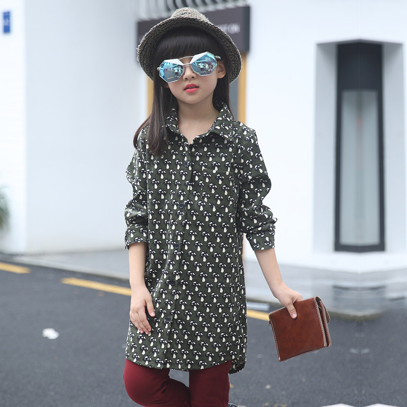 Chemise fille à manche longue - Ref 2085182 Image 1